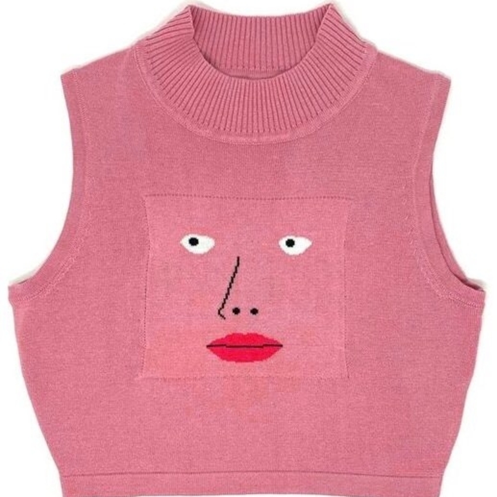 Fashion Brand Company Pink Crop Top
